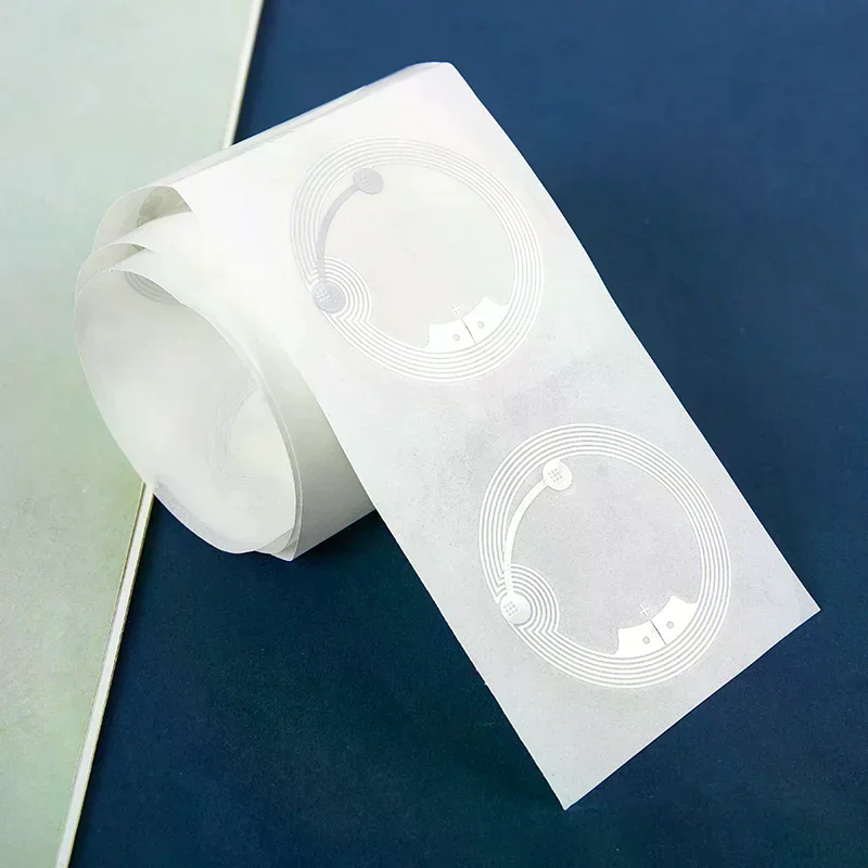 10pc Changeable Re-Writtable Round Dia 40mm Sticker Nfc Copy Clone Label For Home And Professional Use