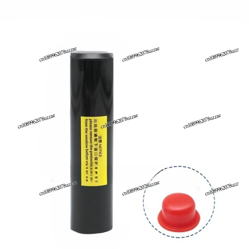 

Fiber Head Protective Window Dust Cap, Laser Cutter Interface Black Tube Sleeve