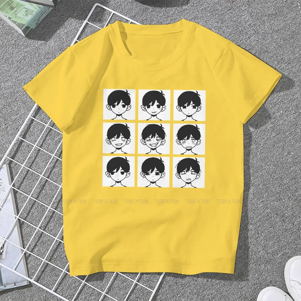 Stickers 6 in 1 Active  Unique TShirt for Girl Omori Psychological Terror RPG Game New Design Gift Clothes  T Shirt Stuff