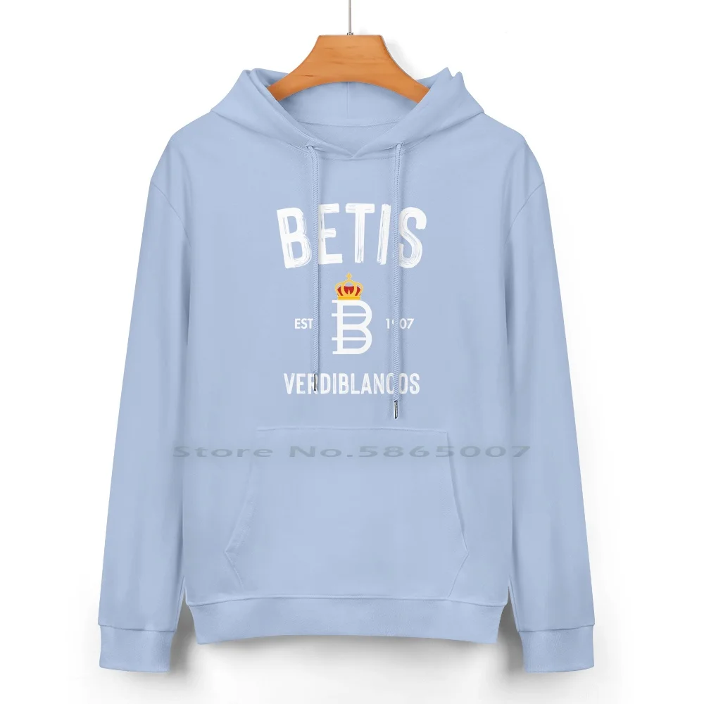 Betis Europa League 2022 Pure Cotton Hoodie Sweater 24 Colors Soccer Betis Verdiblancos Betis Europa League Betis Match Betis