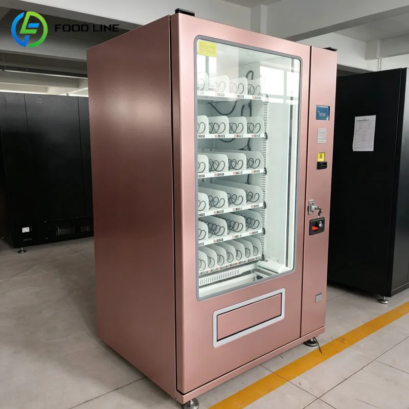 Drink Vending Machine Snack Vending Machine Commercial Beverage Combo Smart Retail Self Service Equipment Customized