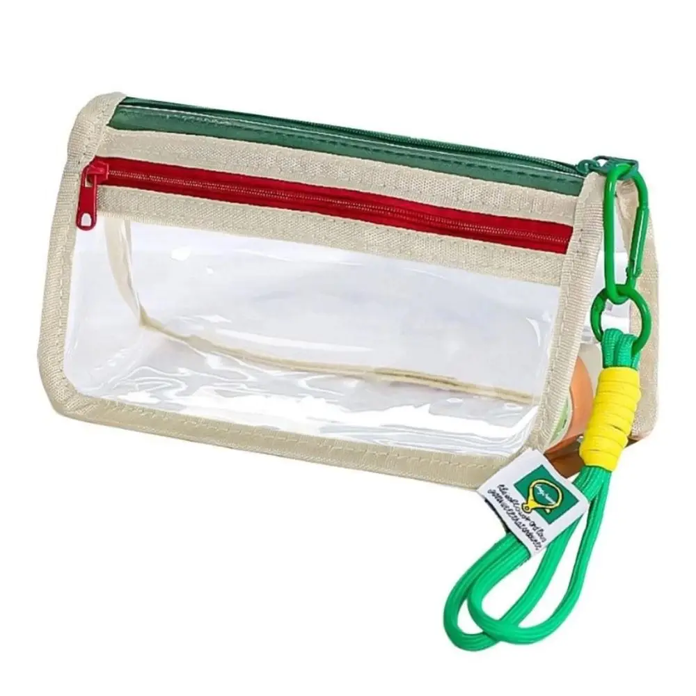 Detachable Large Capacity Pencil Case Portable Beauty Bag Stationery Pen Bag Aesthetic Ins Style Cosmetic Storage Bag