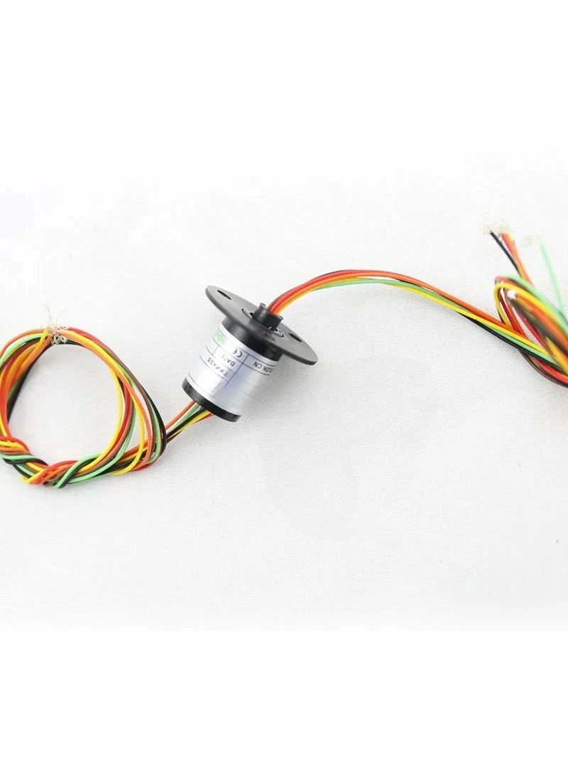 conductive slip ring, outer diameter 12.5mm, length 18.2mm 6 ways, slip ring collector ring