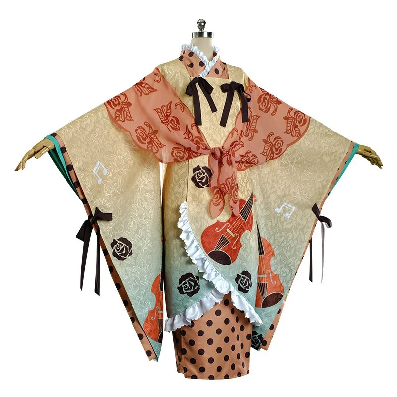 Rozen Maiden Kanaria Kanarienvogel Kimono Uniform Cosplay  Halloween Party Clothing Customization