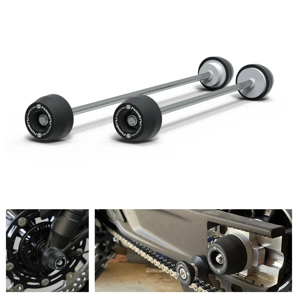 

For Yamaha MT-09 MT-09SP FZ09 2013-2020 Rear Front Axle Fork Crash Slider Motorcycle Wheel Protector