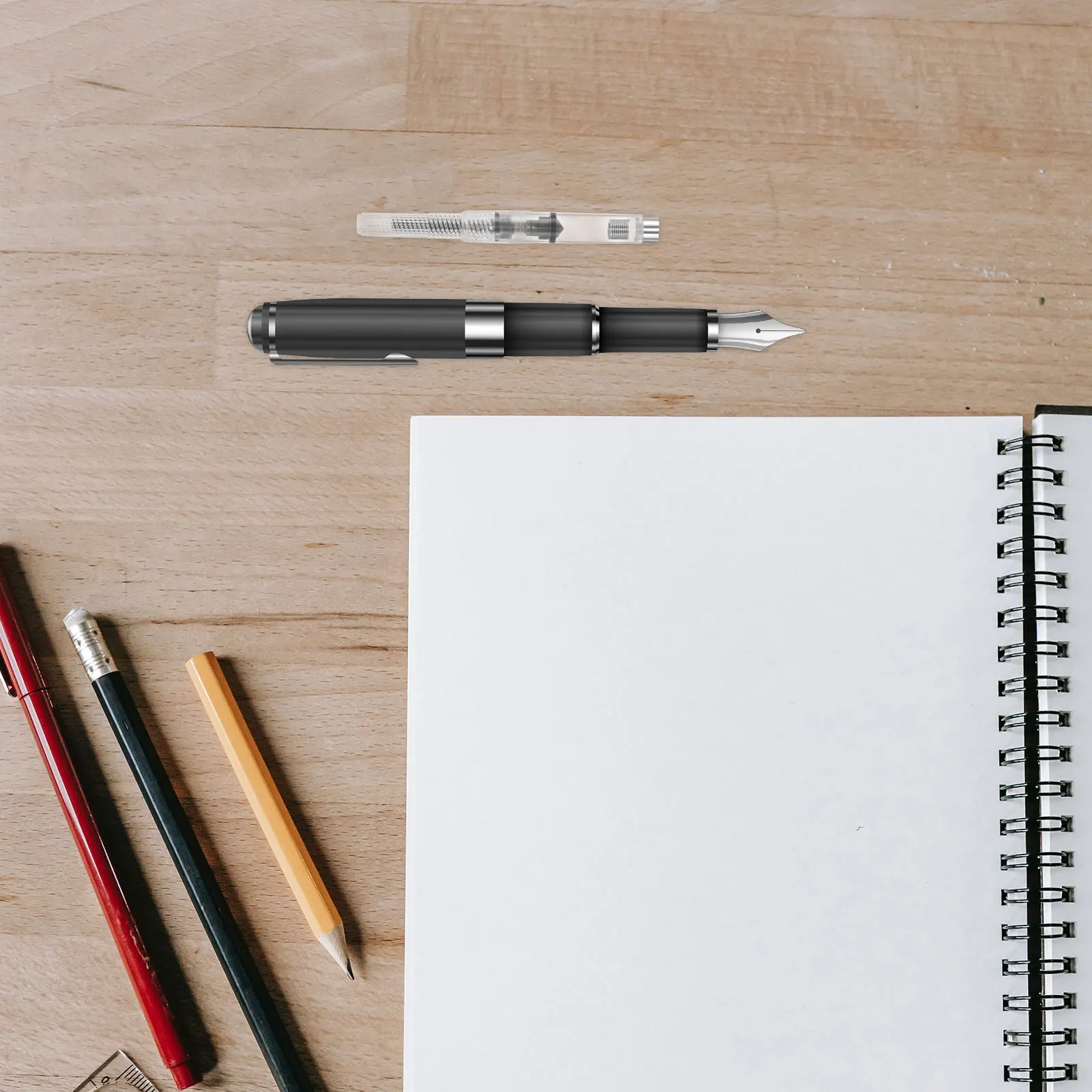 

10 шт., многоразовая перьевая ручка, конвертер чернил, универсальный, 26 мм, плавная работа, низкие отходы, высокая стабильность потока, идеально подходит для школы