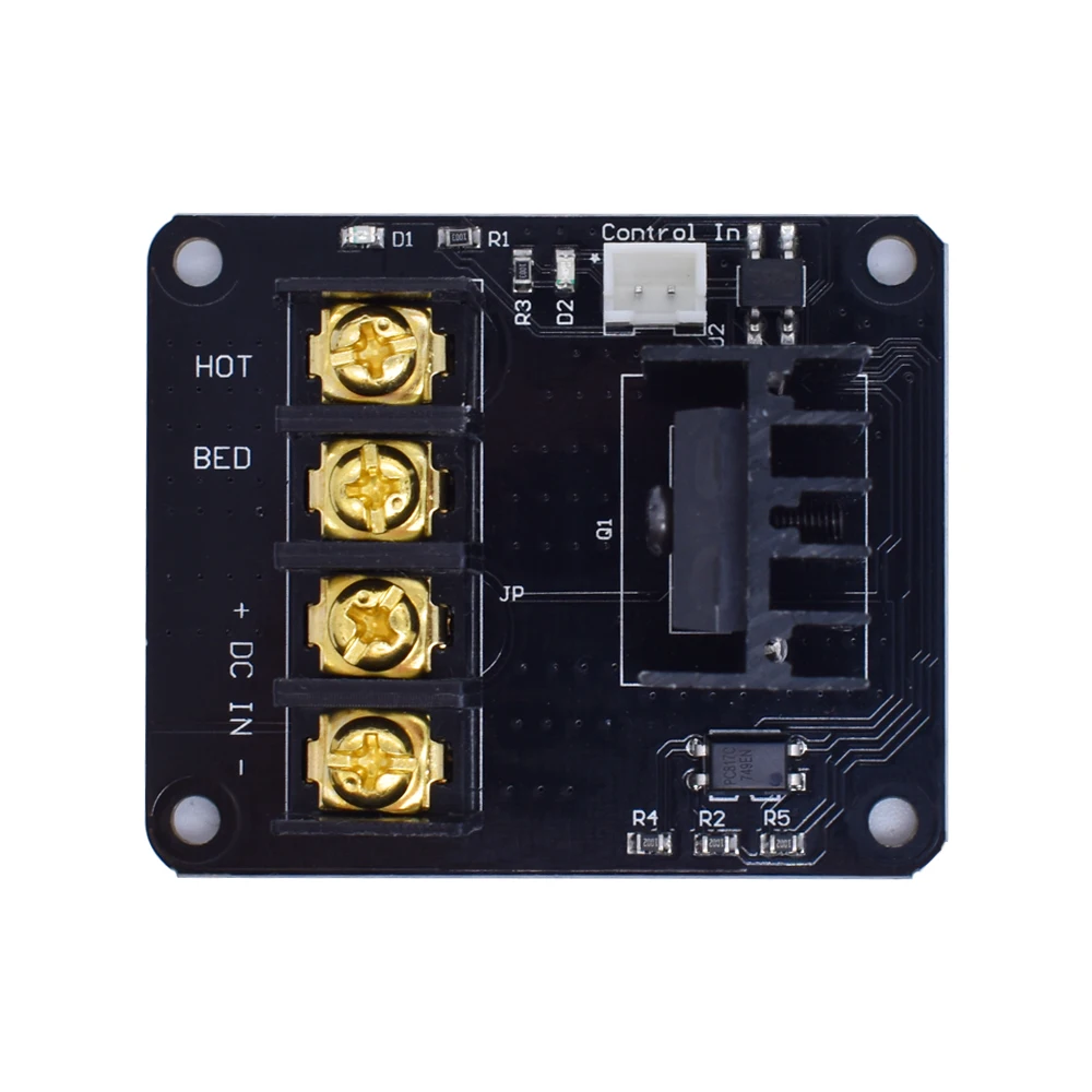 Heating Controller MOSFET High Current Load Module 25A 12V or 24V for 3D Printer Parts 3D Printer Hot Bed Power Expansion Board