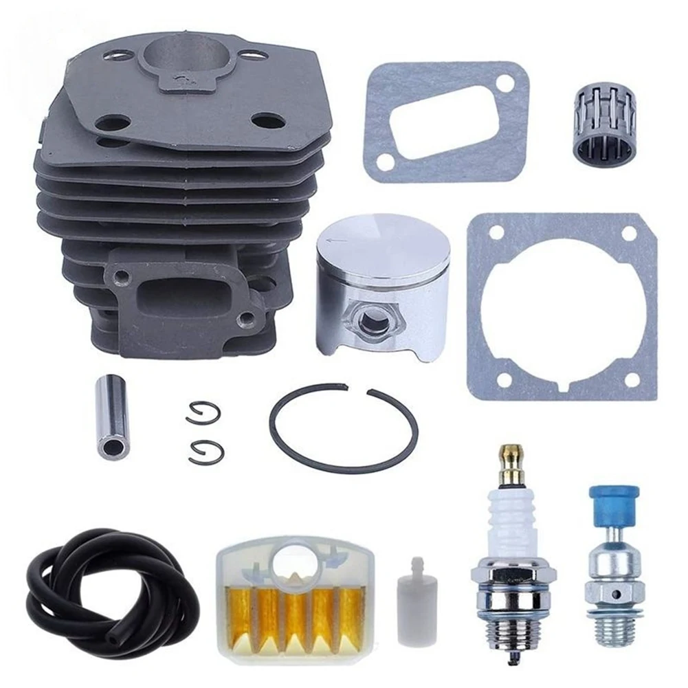 Engine Rebuild Kit 45mm for piston Cylinder for Hus 353 351 350 346 346Xp 345 340 for chainsaw Improved Fuel Efficiency