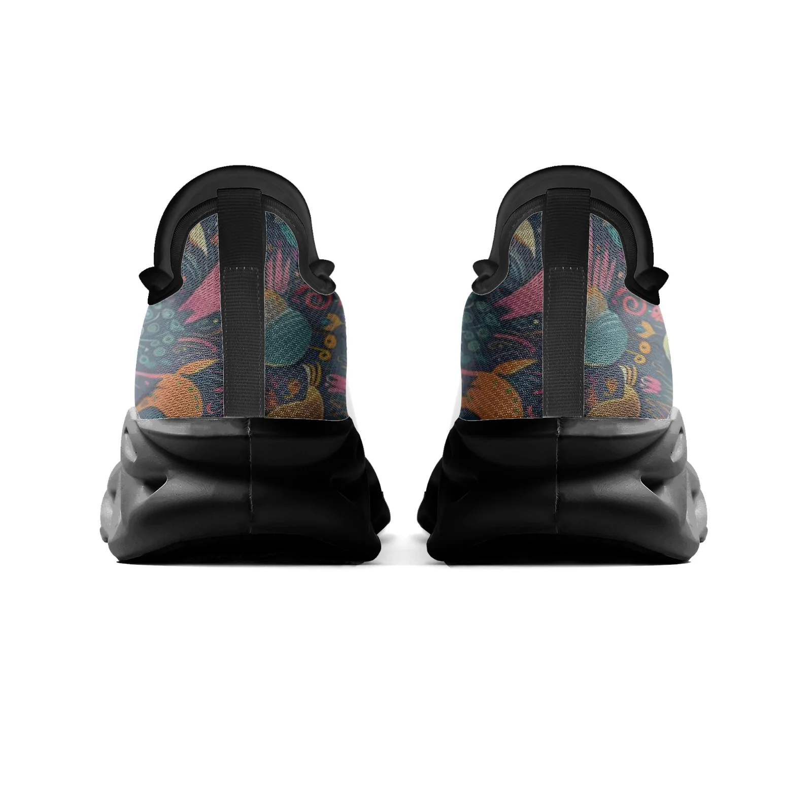 أحذية رياضية كاجوال للرجال والنساء بطباعة فنية، أحذية رياضية خفيفة الوزن وجيدة التهوية
