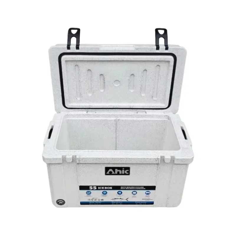 صندوق رائع للنزهات وصيد الأسماك من Rotomolded، مبرد محمول للتخييم والصيد #2