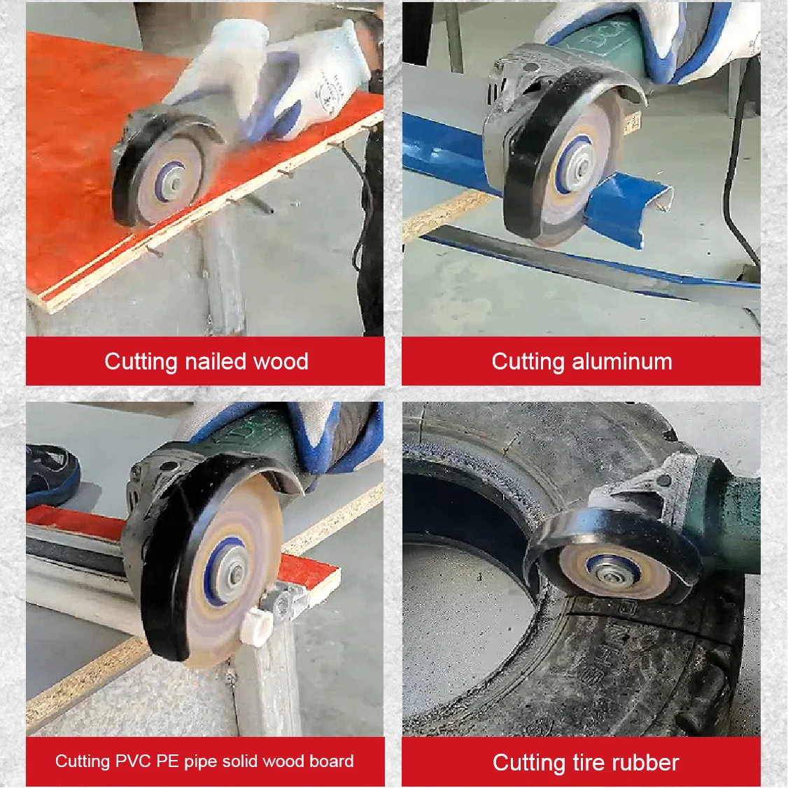 105Mm 110Mm 125Mm Houtbewerking Zaagblad Massief Houten Bord Aluminium Snijden Blade 4-Inch Hoek grinder Lichtmetalen Zaagblad