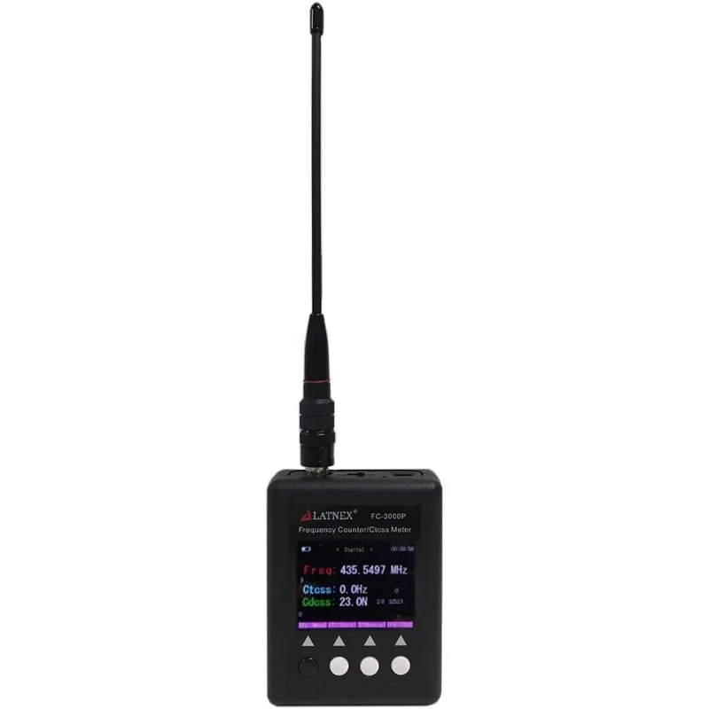 

FC-3000P Ham Radio CB Frequency Counter 27Mhz-3000Mhz - High Sensitivity with CTCCSS DCS Decoder