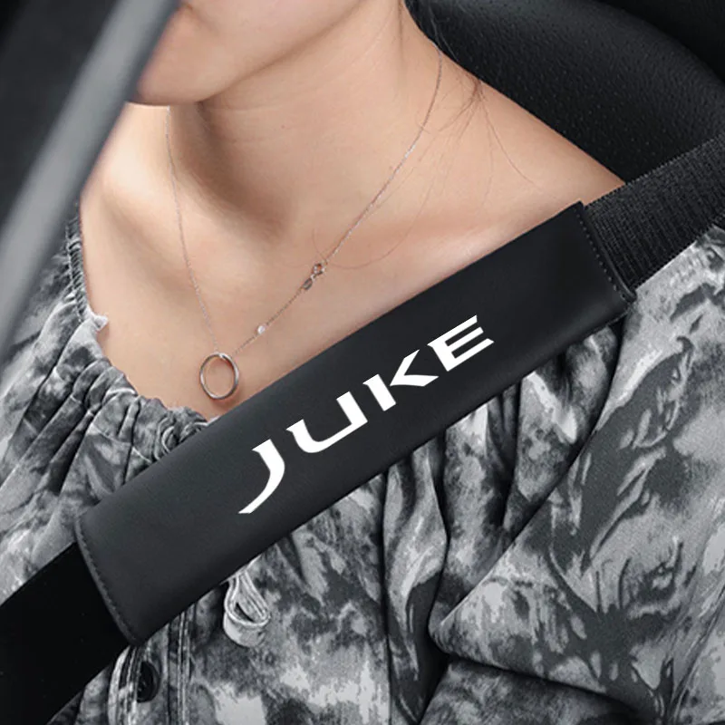 Copertura della cintura di sicurezza dell\'auto spallina per bambini adulti per Nissan Juke accessori per auto protezione tracolla Pad accesso interno