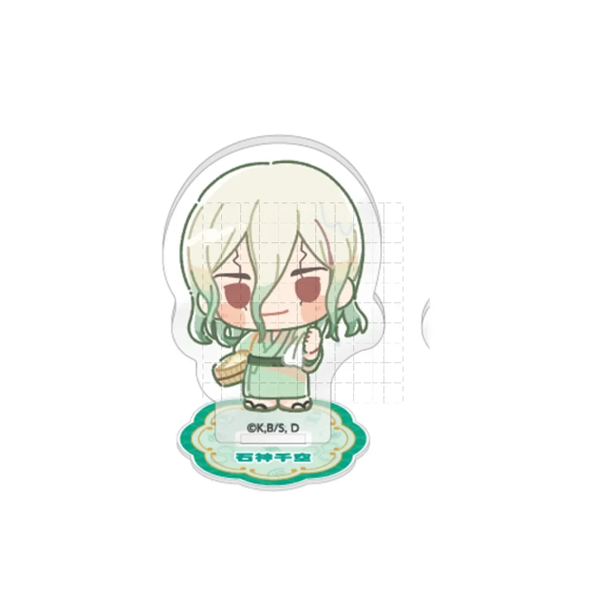 Game Asagiri Kuromu Ryusui Hyoga Saionji Ukyo Ishigami Senku Acrylic Stand Doll Anime Mini Figure Model Cosplay Toy for Gift