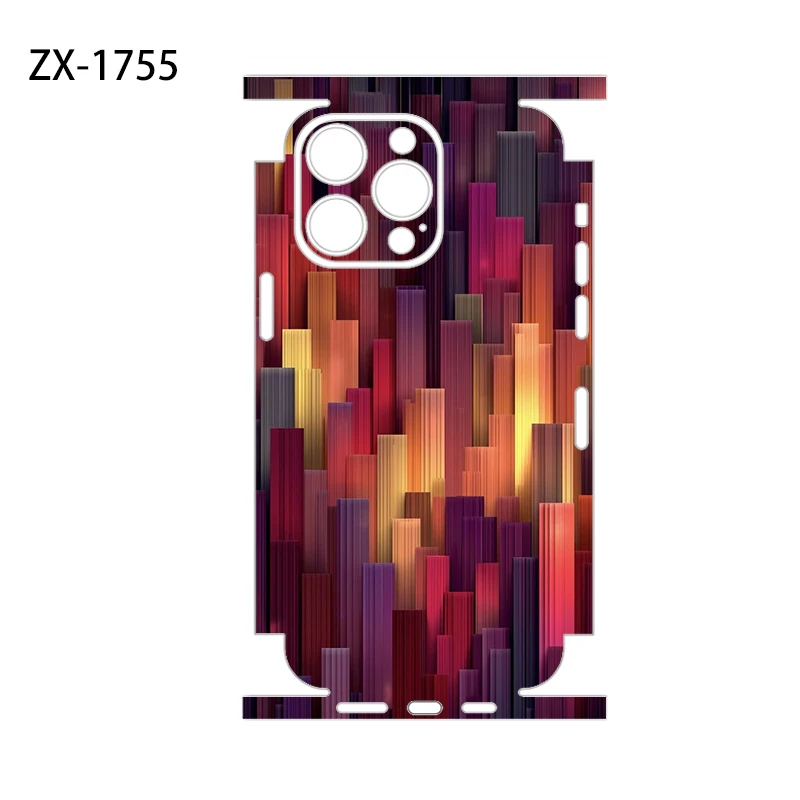 جلد جديد لهاتف iPhone17 16 Pro Max ملصق 15 Pro 14 Plus فيلم خلفي 13 12 ملصق حماية صغير ملفوف حامي شخصي