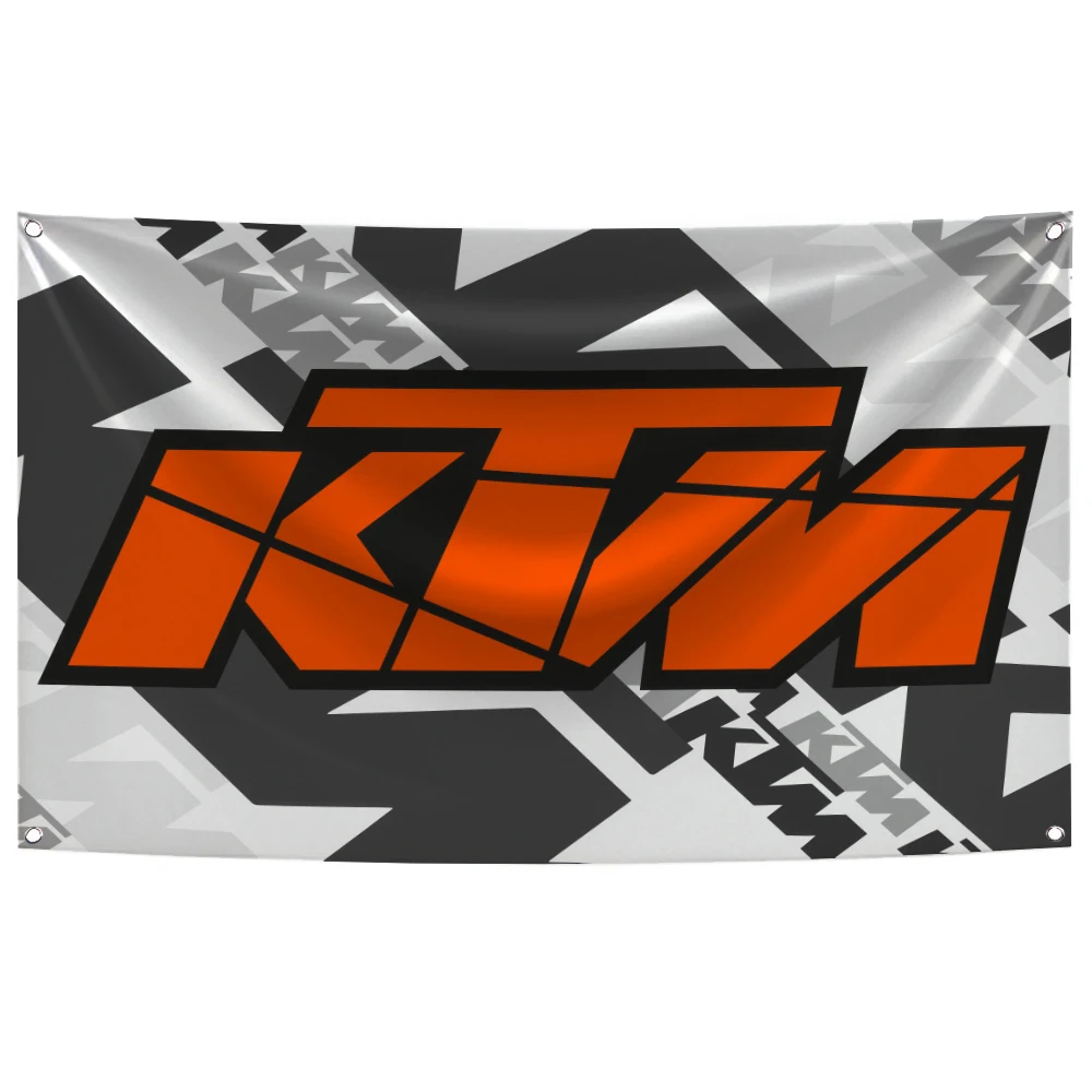 3x5Fts moto-K Motorcycl Flag Polyester Digital Printing racing Banner For Decor