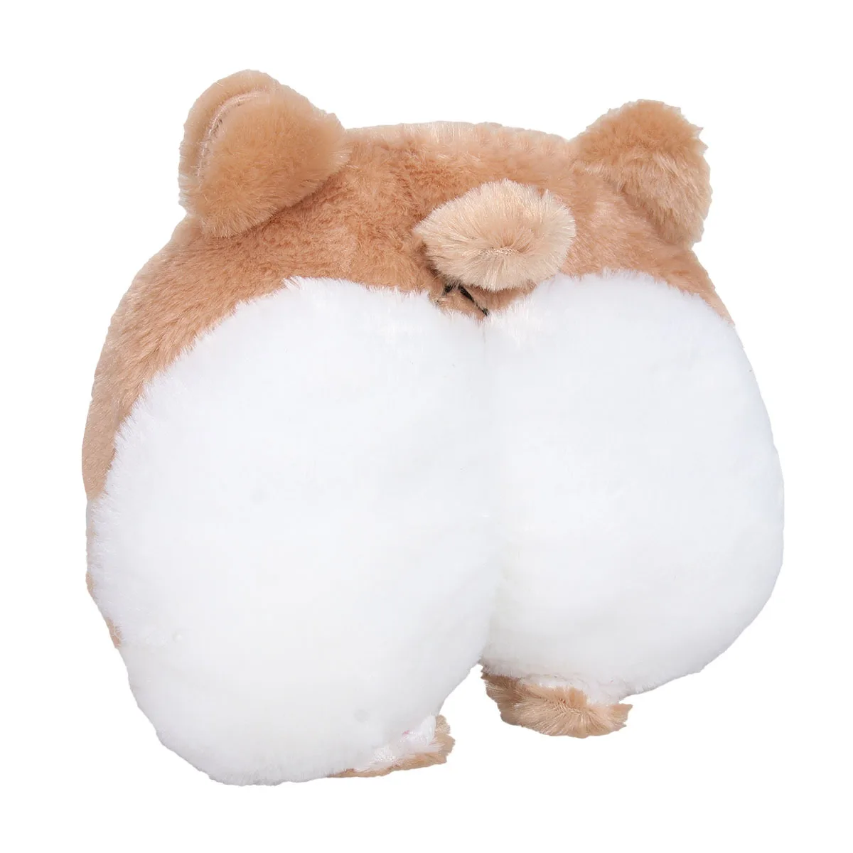 Travesseiro de pescoço para assento de carro, marrom corgi, encosto de cabeça macio, almofada automática para dirigir, relaxamento, conforto, travesseiros de bunda corgi