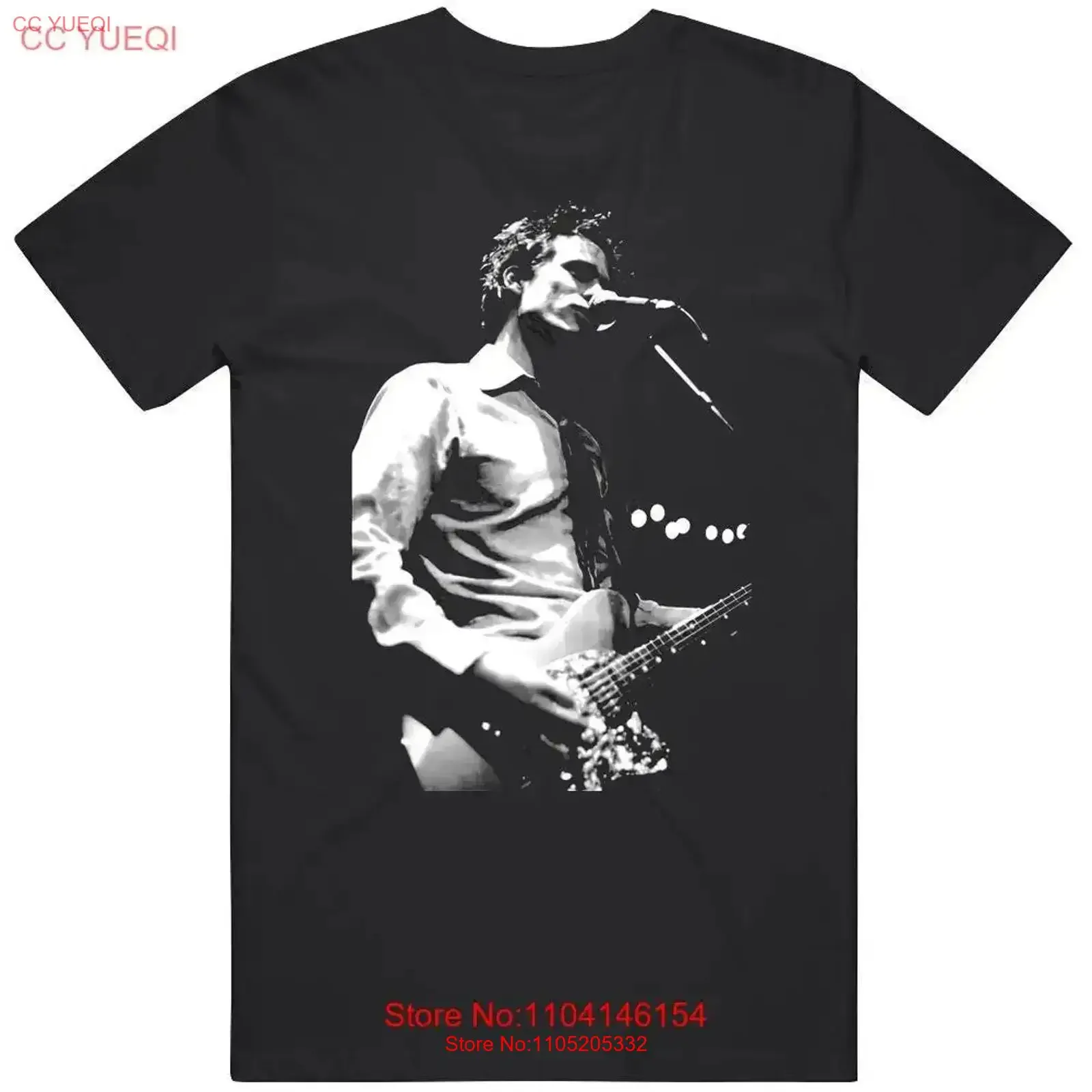 Jeff Buckley Concert Fan V2 T Shirt vintage Washed Stylish designer clothes Soft Top For Everyday Wear Slightly fashion