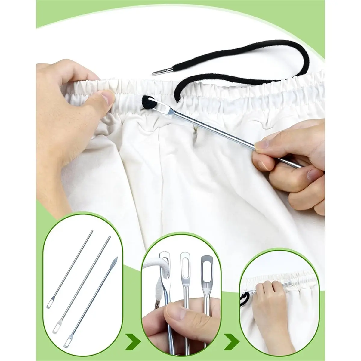 update. Drawstring Sewing Tool Kit -Circular Sewing Tools for Easy Threading of Hoodies, and Pants, Drawstring and Sewing Tools.