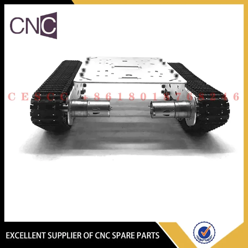 TS100 tracked shock-absorbing tank chassis 25 motors handle/mobile phone APP control open source