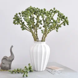 54CM Artificial Green Plants Eucalyptus Branches Home Decoration Berry Branches Bouquet Flower Arrangement Accessories