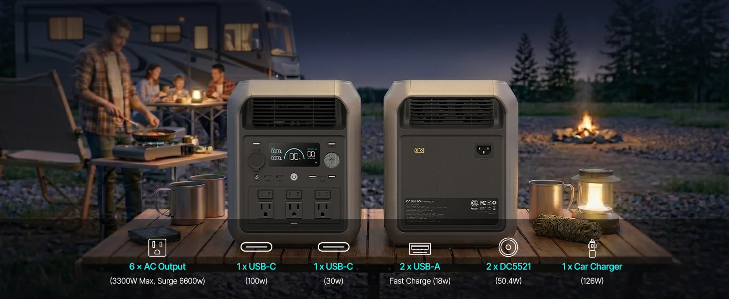 DABBSSON Portable Power Station