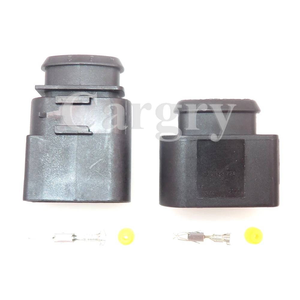 1 Set 4P 자동차 점화 코일 남성 플러그 여성 소켓 와이어 커넥터 폭스 바겐 아우디 1J0973724 1J0973824 4B0973724 638245-1