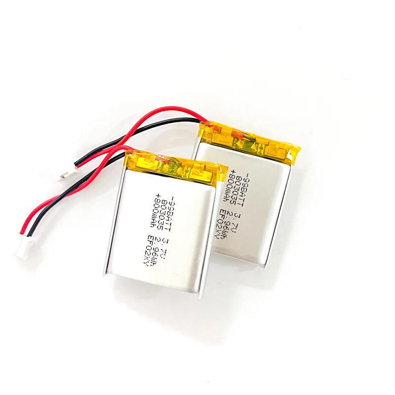 803035 800mAh 3.7V Akumulator litowo-polimerowy do smartwatcha, słuchawek Bluetooth, głośnika, oświetlenia LED — zdjęcie produktu 3
