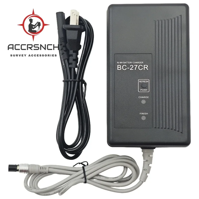 ACCR Brand New 3 Pin BC-27CR Charger for Top-con Total Stations BT-52Q BT-52QA Battery EU / US Plug High Quality BC-27CR Charger