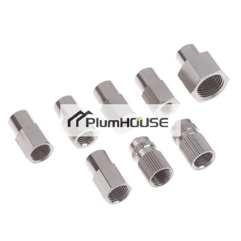 Luer Locking Head Dispensing Machine Adapter Dispensing Valve Connector Adapter Fitting Connector M5 M6 M8 M10 G1/8 G1/4