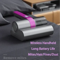 7500PA Wireless Dust Removal Equipment with UV Light Portable Home Handheld Vacuum Mite Remover for Mattresses Sofas Cleaner