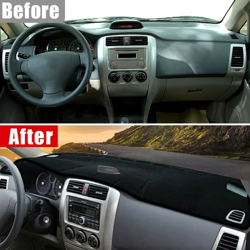 Imagen 2 del producto Para Suzuki Liana 2005 2006 2007 2008 2009 2010 2011 2012 2013 salpicadero de coche cubierta parasol instrumento alfombrilla de escritorio Accesorios