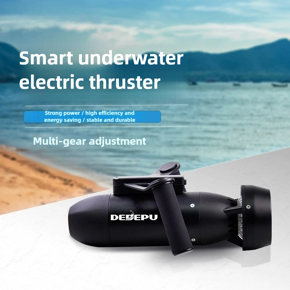 400W Portable Underwater Scooter for Snorkeling and Free Diving, IP68 Waterproof, 50m Depth, 7.5km/h Lightweight 3.7kg