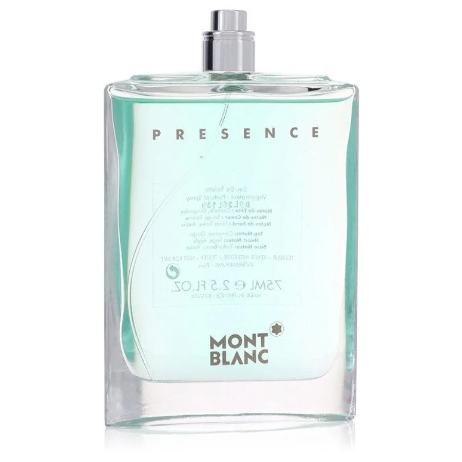 

Presence by Mont Blanc Eau De Toilette Spray Tester
