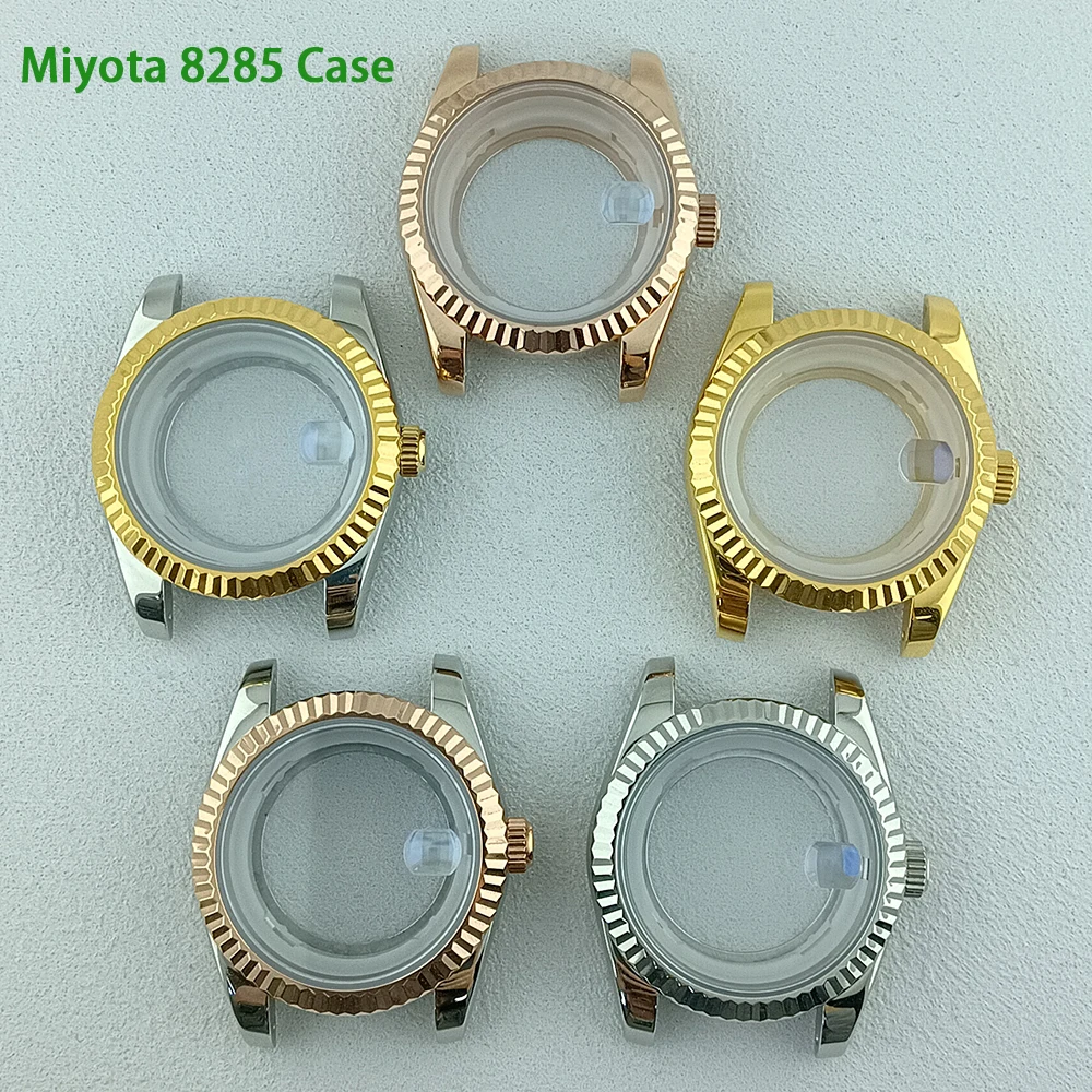 

Мужские часы Miyota8285, корпус из сапфирового стекла 39 мм, подходит для часов с механизмом 8285, аксессуары