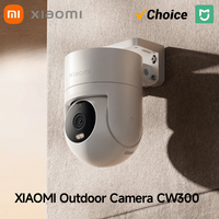 XIAOMI Outdoor Security Camera CW300 2 5K 4MP Color Night Vision IP66 Human Tracking Sound Light Alarm 2-Way Audio