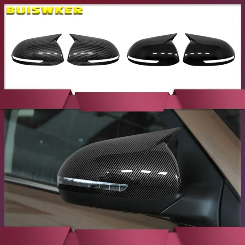 

For KIA K2 2011 2012 2015 Side Rearview Mirror Cover Rear View Mirror Cap Outside Reversing Mirror Garnish Housing Shell