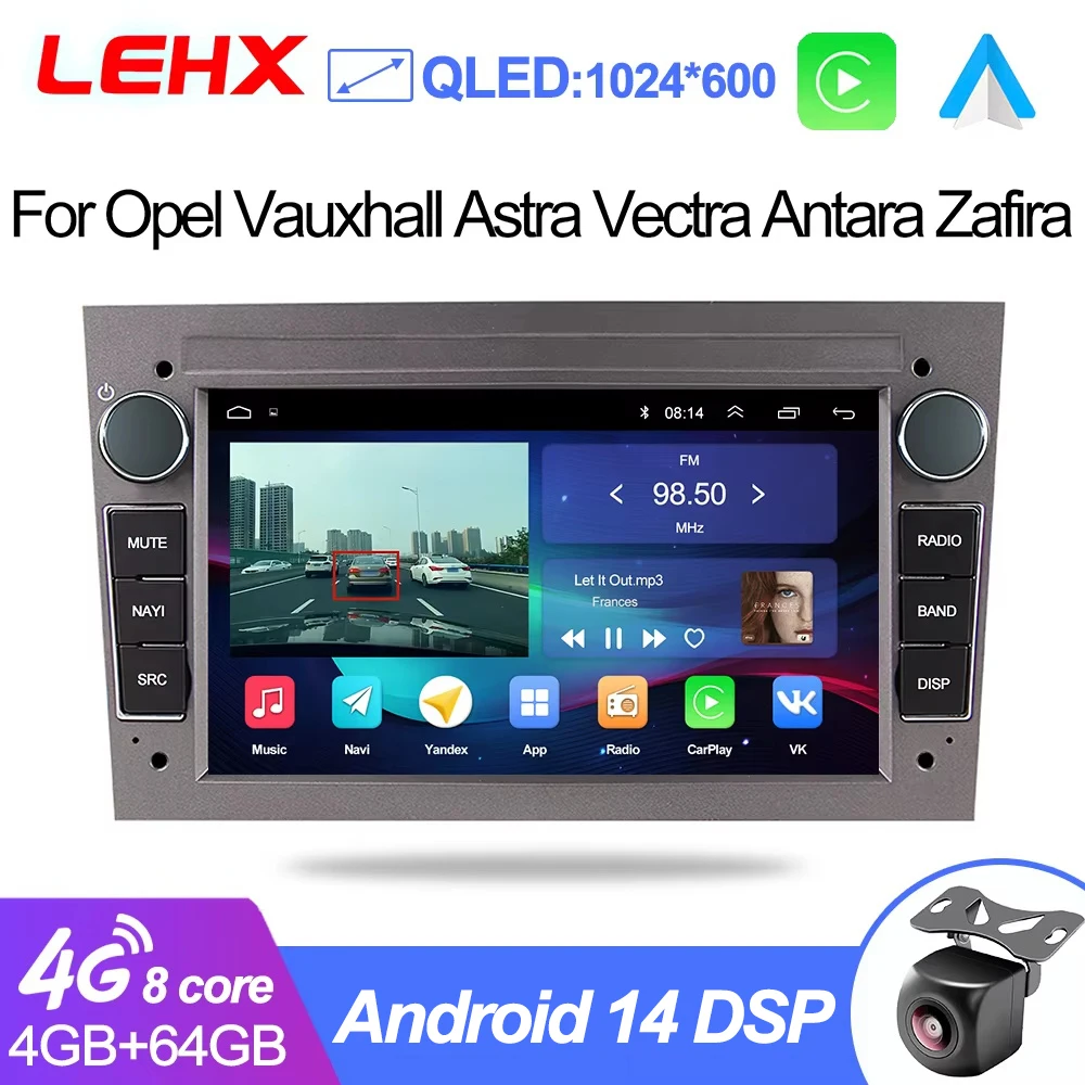 LEHX L5Pro – Nowoczesny multimedialny odtwarzacz do samochodu z systemem Android 14 dla Opel Astra, Corsa i innych modeli