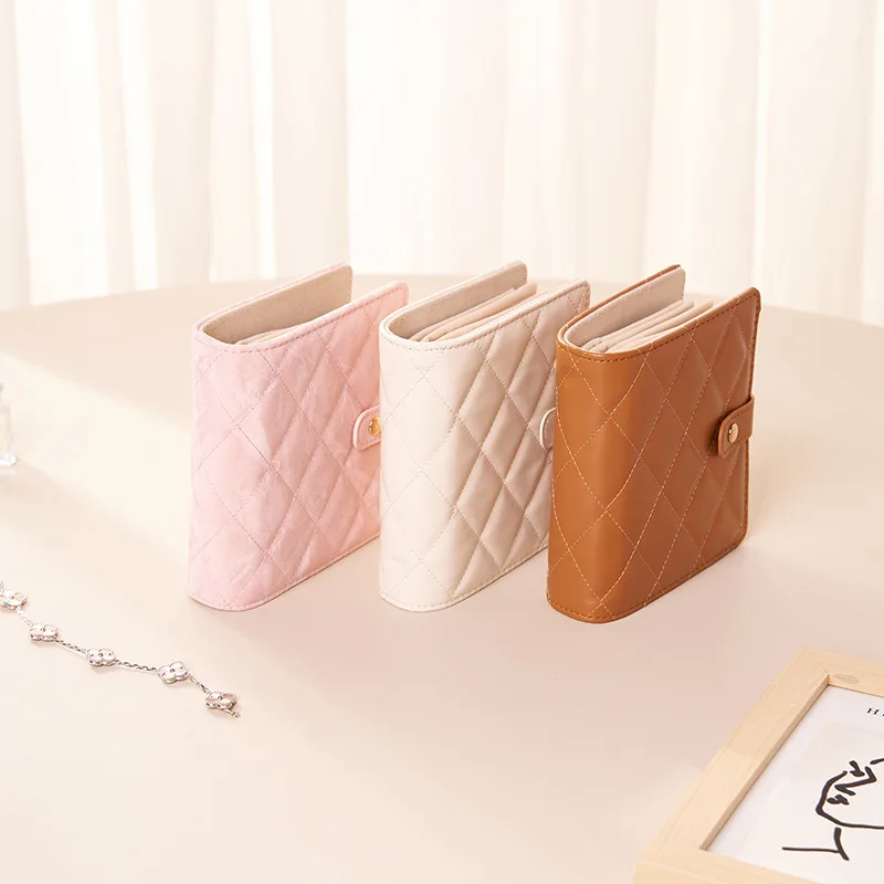 Portable Book Style Storage Bag 2025 New Small Travel French Jewelry Accessories Storage Book Holiday Gifts for Ladies