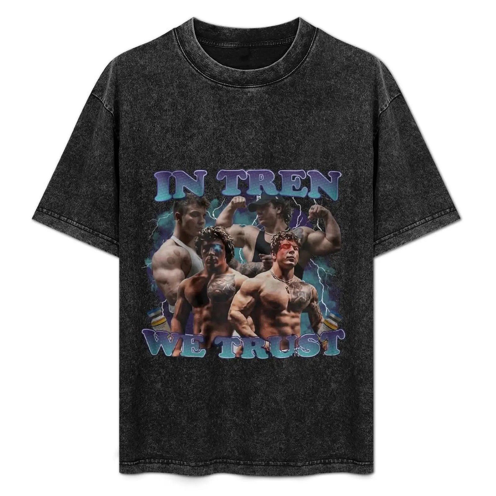 

Tren Twins Oversized T-Shirt Athletic Quick Dry T-Shirt for Men