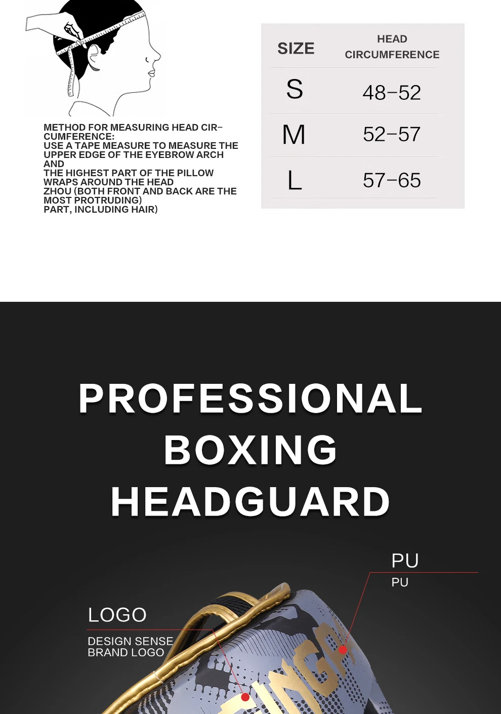 Erwachsene Kinder Boxhelm MMA Sanda Muay Thai Taekwondo Vollständig abgedeckte Stoßdämpfung Kopfbedeckung Training Schutzausrüstung – Detail 7