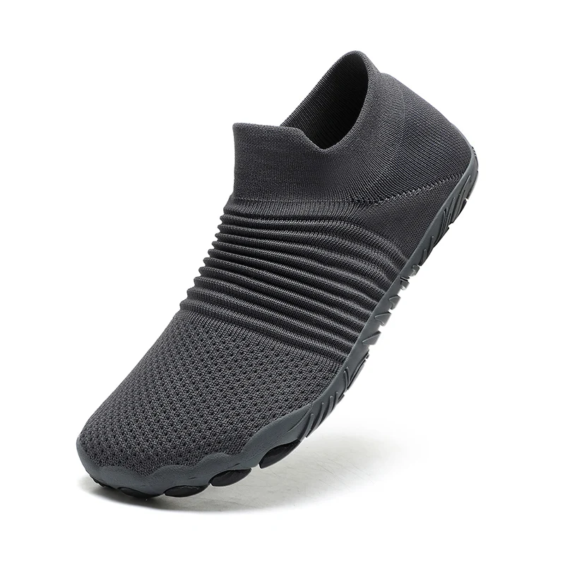 Men's Minimalist Barefoot Shoes Five Finger Wide Toe Aqua Shoes Summer Breathable Sock Fitness Yoga Footwear Water Sneakers