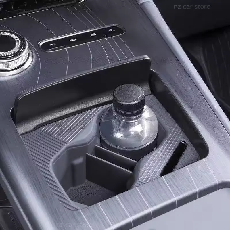 For GEELY EX5 Proton Emas 7 2026 2025 Silicone Storage Box Interior Accessories Wireless Charging Pad Cup Holder