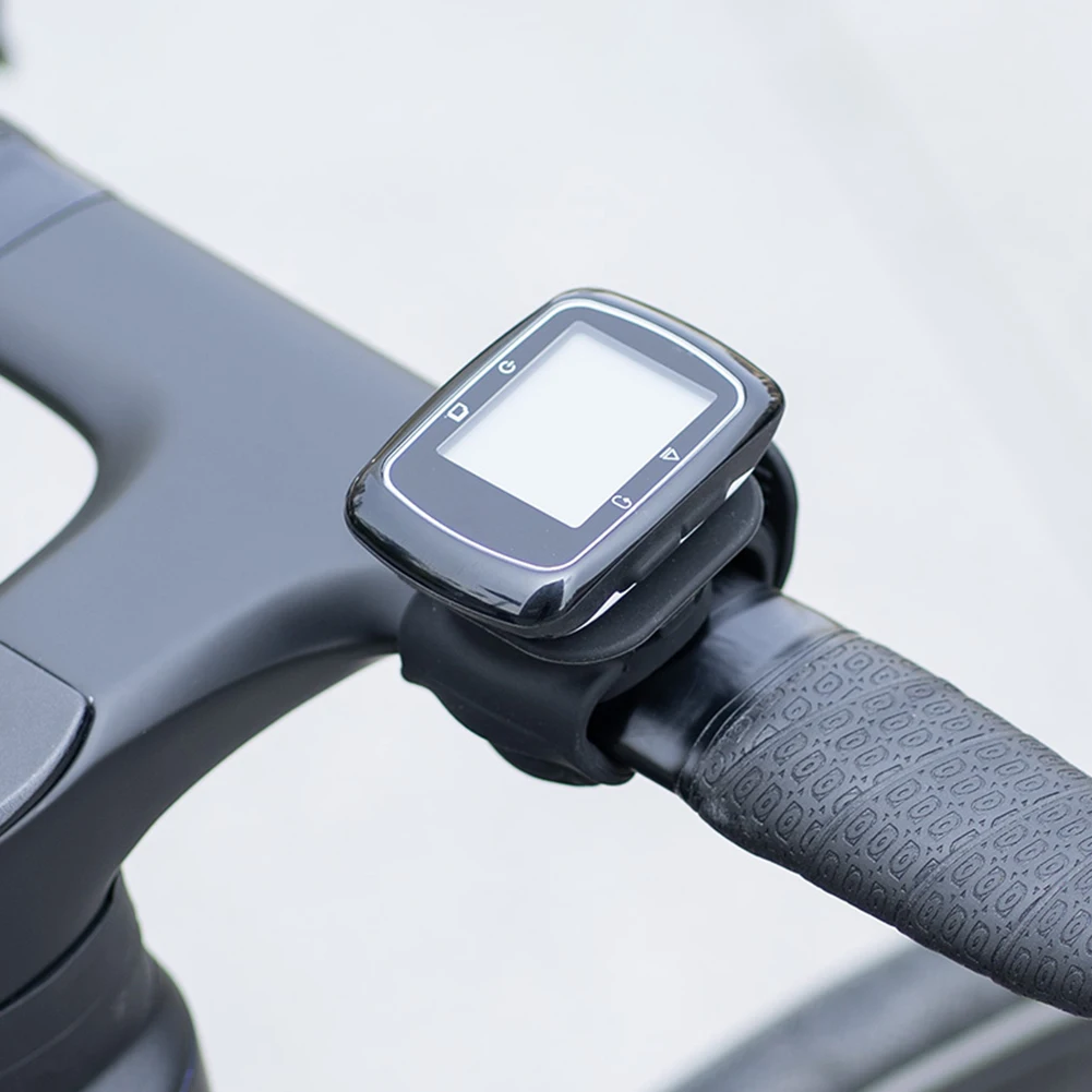 

Silicone Bicycle Computer Mount Non-slip Bike Computer Holder Multi-Function Cycling Extended Computer Mount for MTB Road Bike