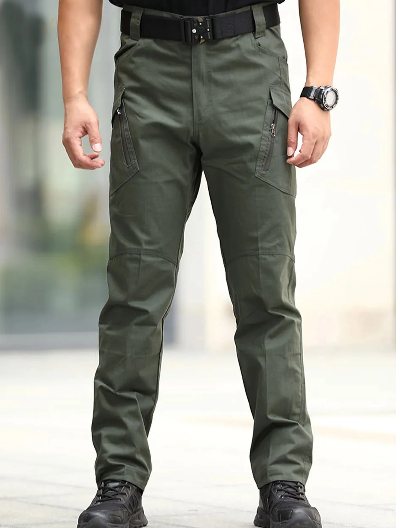 

Мужские летние тонкие модные брендовые свободные узкие спортивные длинные защитные брюки из полиэстера, плетеные мужские повседневные брюки, свободные S