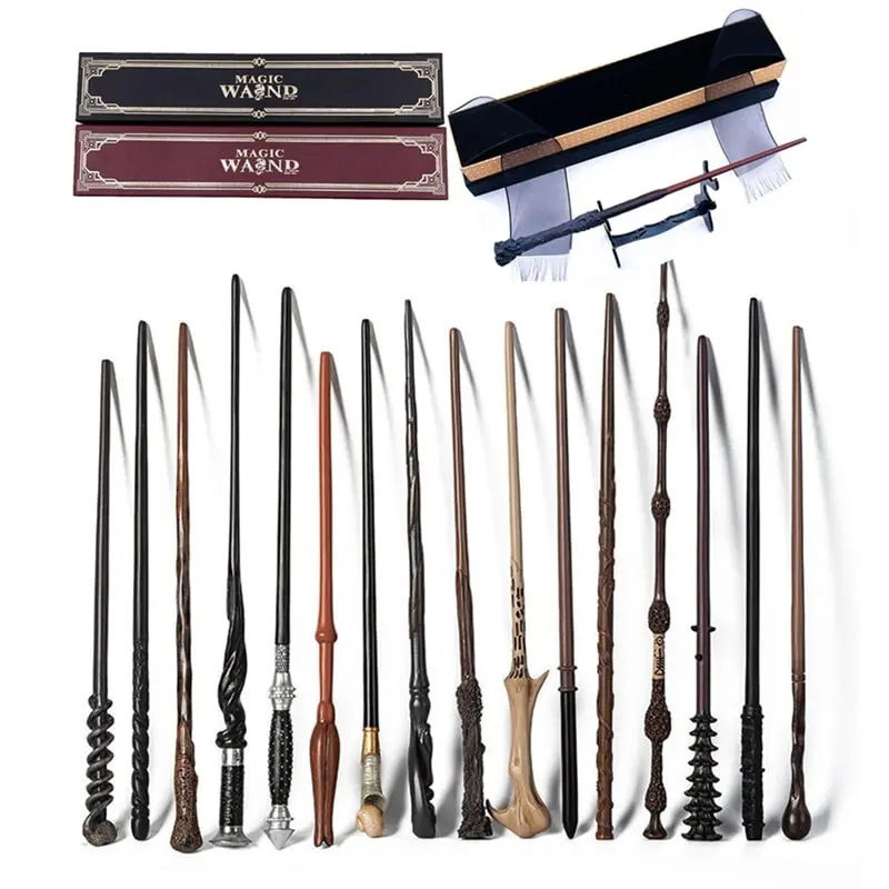 32 Kinds of Metal Core Magic Harried Wands Magic Wand Malfoy Voldmort Hermione Ron Bellatrix McGonagall Magical Potter Wand Box