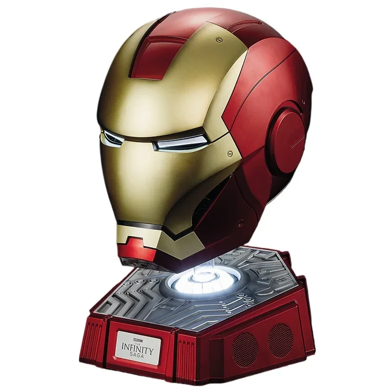 

Iron Man MK7 Helmet Jarvis with Bluetooth Speaker Dock Set