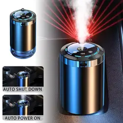 Car Perfume Diffuser Humidifier 5 Modes Scent Universal Air Car Odor Eliminator With Digital Display For Car Home Office Bedroom