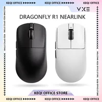 New VXE Dragonfly R1 Nearlink Mouse PAW3395SE Wireless 3Mode Mouse 150H Long Battery Life Gaming Mice PC Custom Accessories Gift