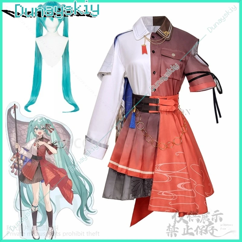 Scène colorée du projet d'anime Sekai! Feat Kendonome Ena 4th Cosplay Costume pour Bol, Robe Lolita, Perruque Personnalisée, Halloween, Kuu